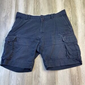 Polo Ralph Lauren Cargo Shorts Mens Size 40 Blue Utility Pockets Outdoor Men *